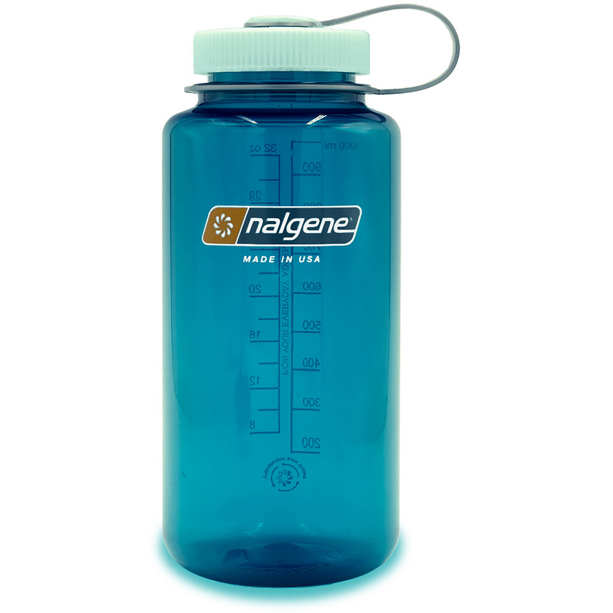 Nalgene WH Sustain Trinkflasche (Größe 1L, tuerkis)