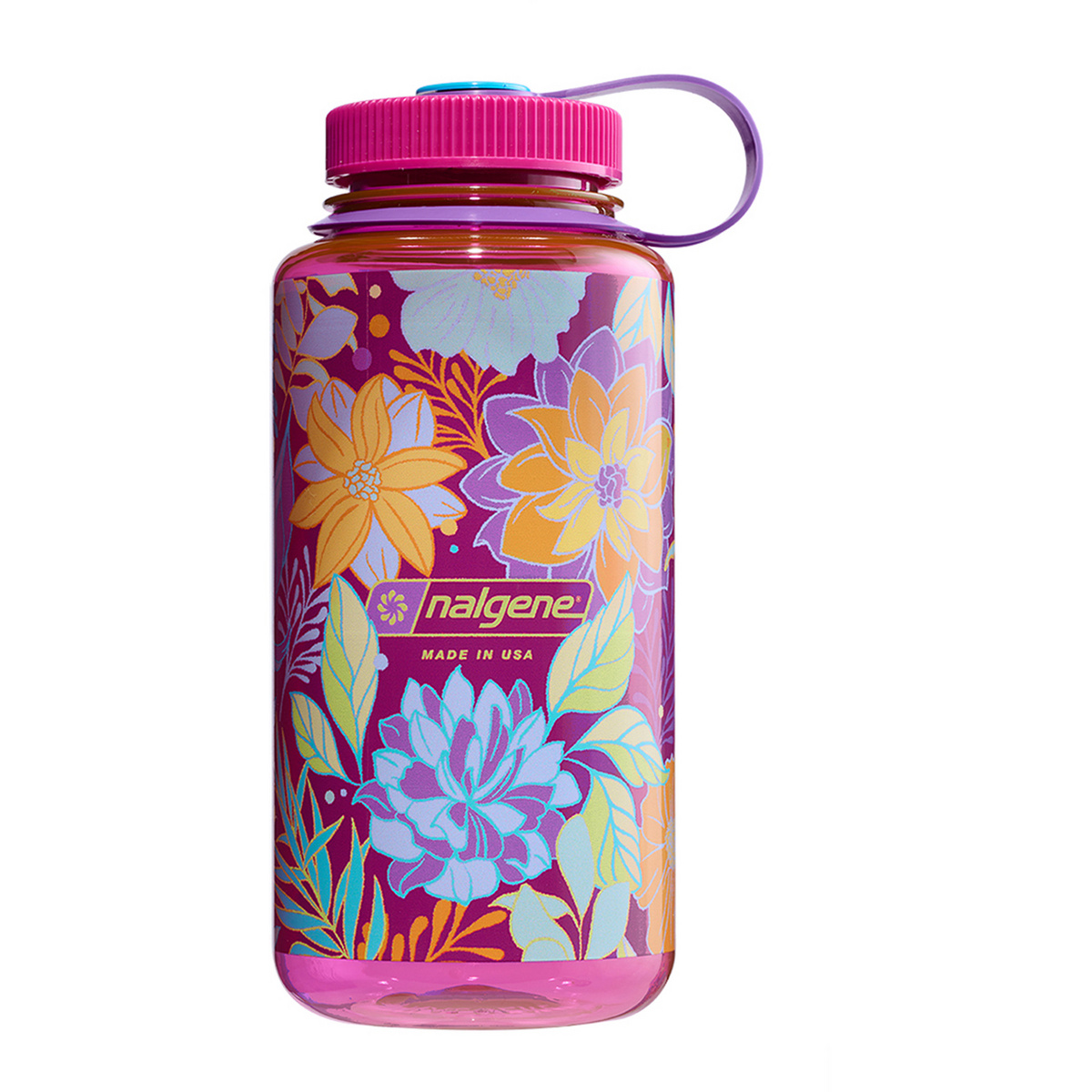 Nalgene WH Sustain Trinkflasche (Größe 1L, lila)
