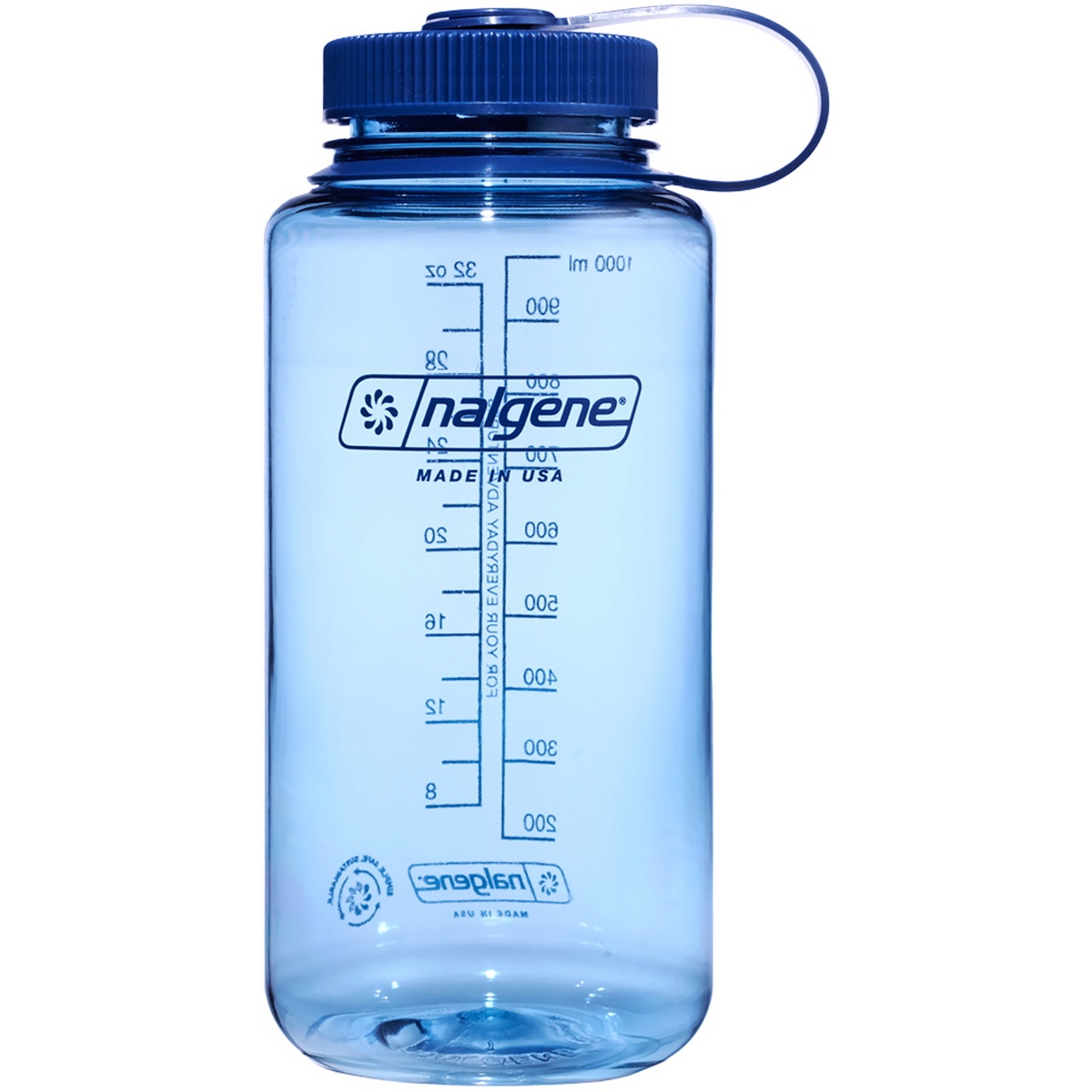 Nalgene WH Sustain Trinkflasche (Größe 1L, blau)