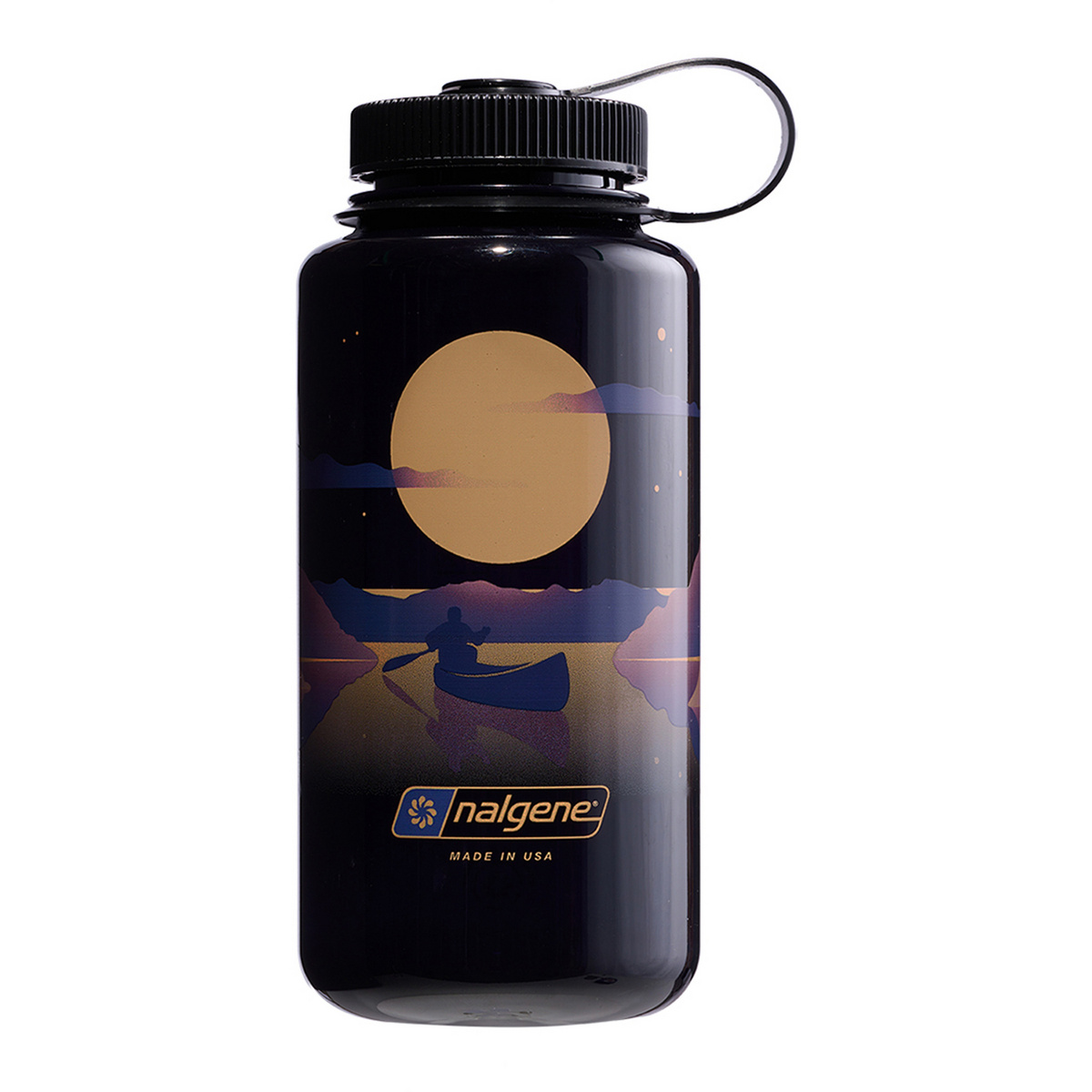Nalgene WH Sustain Trinkflasche (Größe 1L, schwarz)