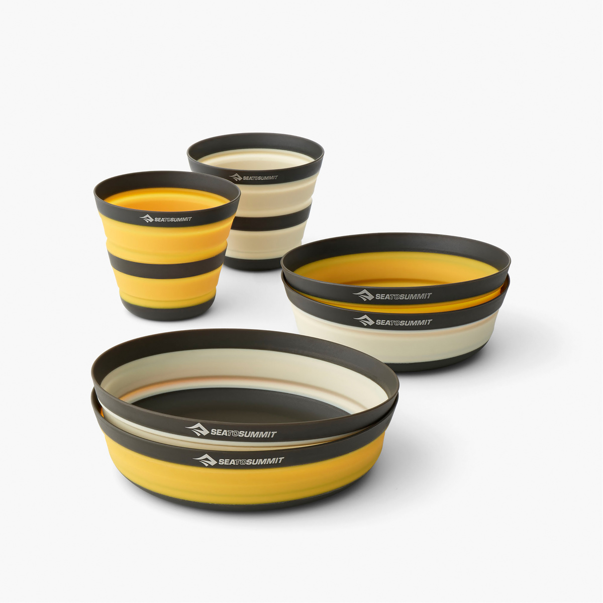 Sea to Summit Frontier Ul Collapsible Dinnerware Set de 6 pièces (taille ONE SIZE, Multicolore)