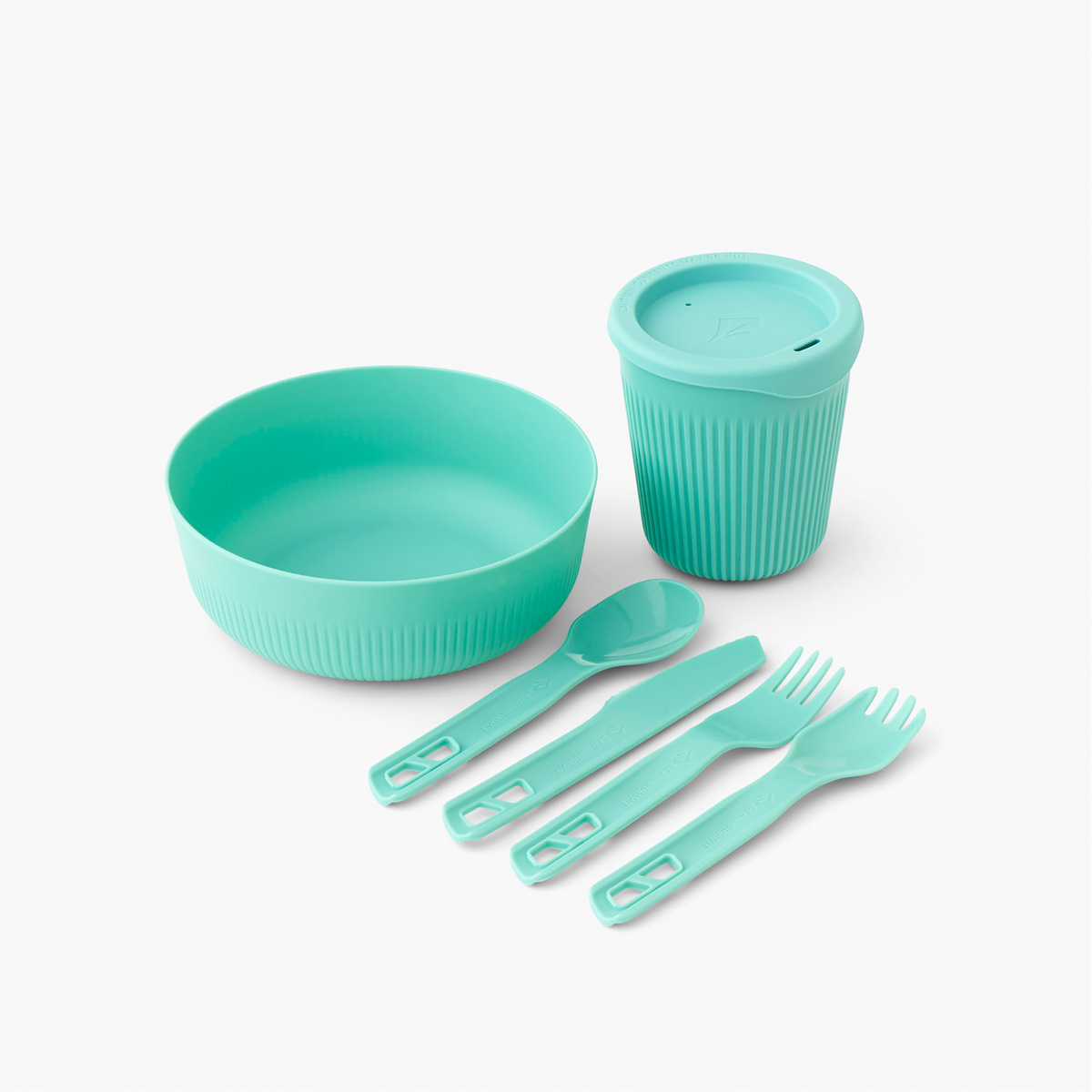Sea to Summit Passage Dinnerware 1P Set (Größe 6 Teile, tuerkis)