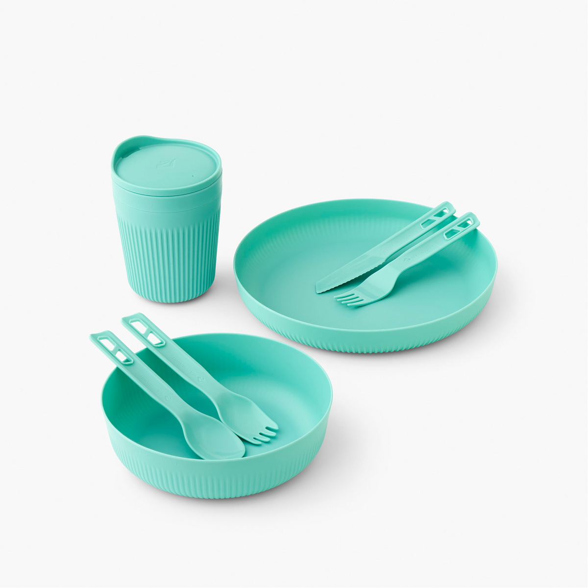 Sea to Summit Passage Dinnerware 1P Set (Größe One Size, tuerkis)