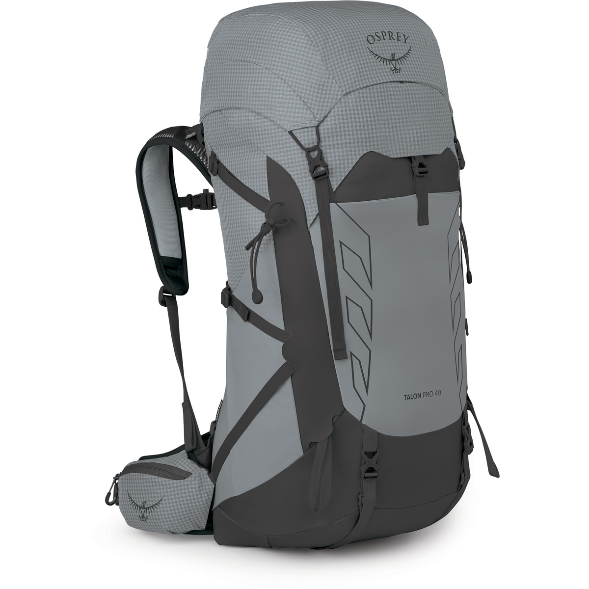 Osprey Herren Talon Pro 40 Rucksack (Größe 40L | S-M, grau)
