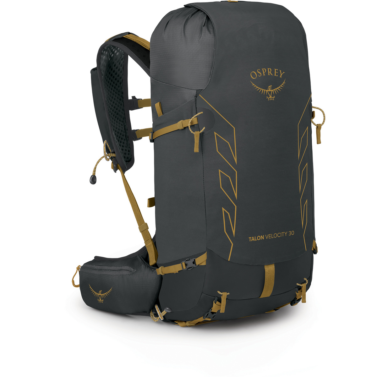 Osprey Herren Talon Velocity 30 Rucksack (Größe 30L | L-XL, grau)