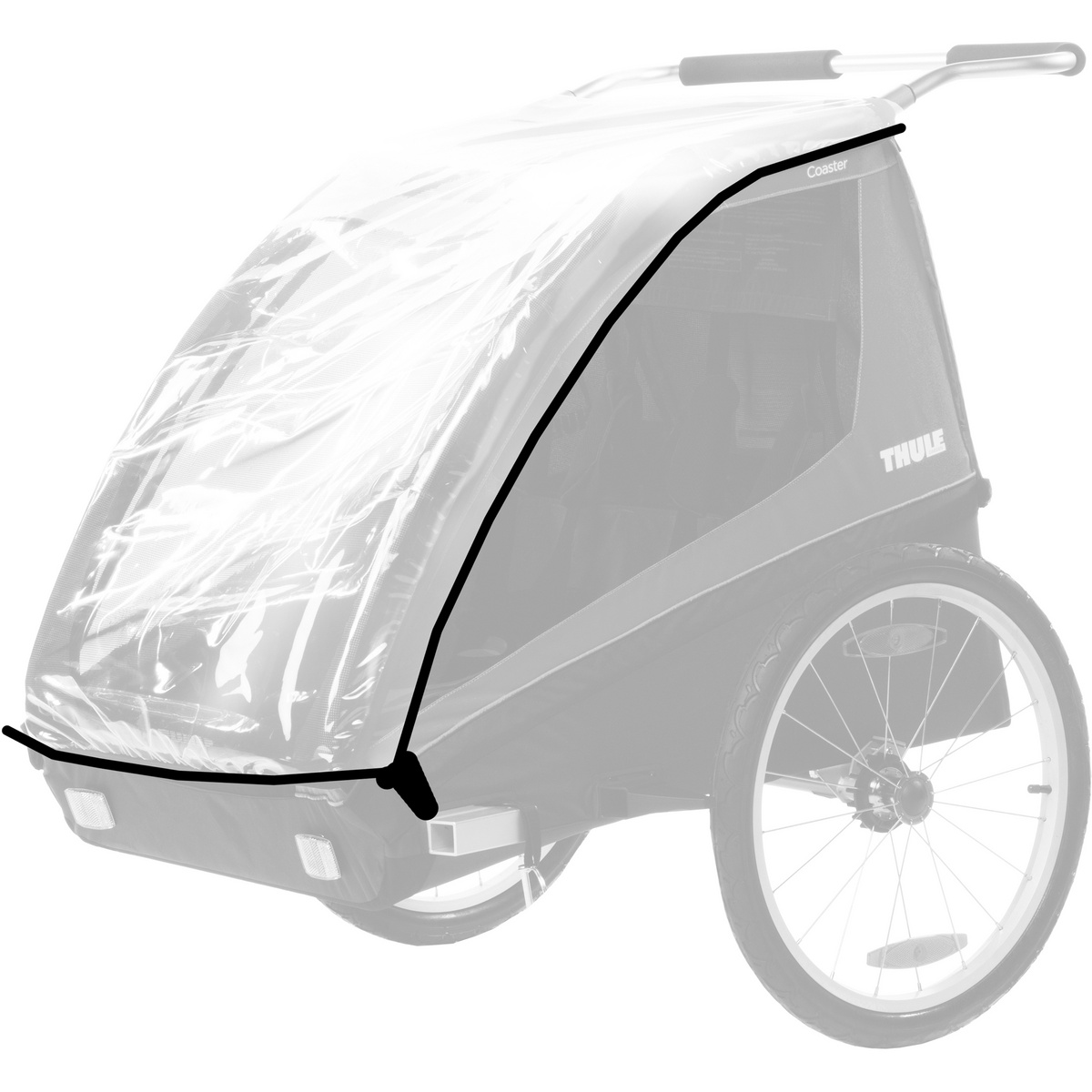 Thule Protection pluie Coaster (taille One Size)