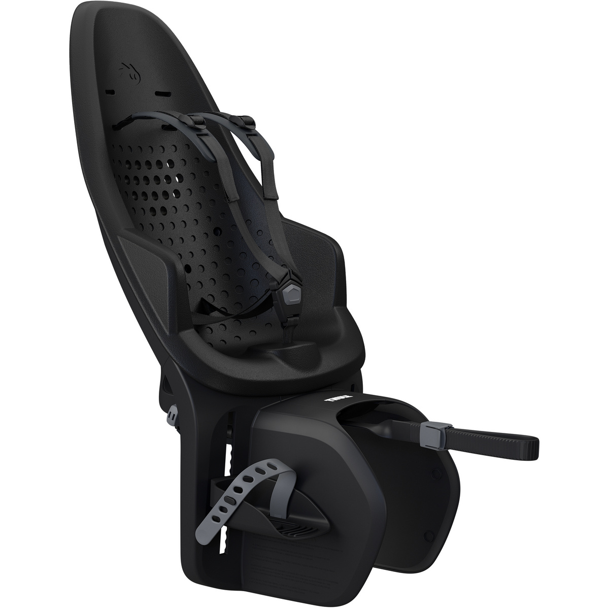 Thule Kinder Yepp 2 Maxi Rack Kindersitz (Größe One Size, schwarz)