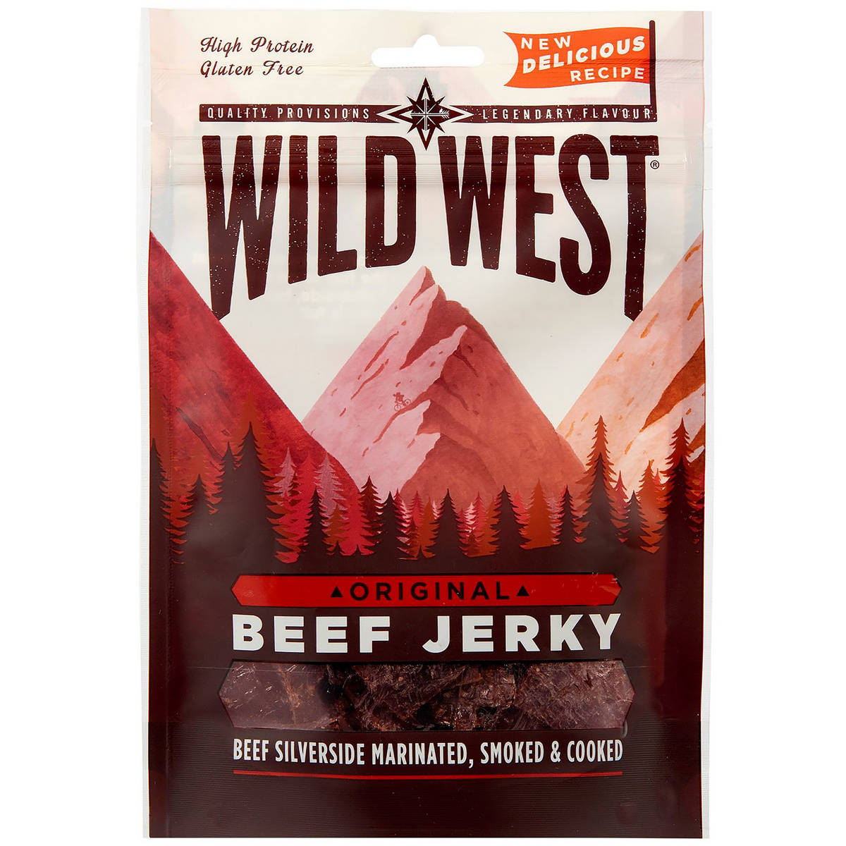 Wild West Jerk Beef Jerky Original (Größe 60g)