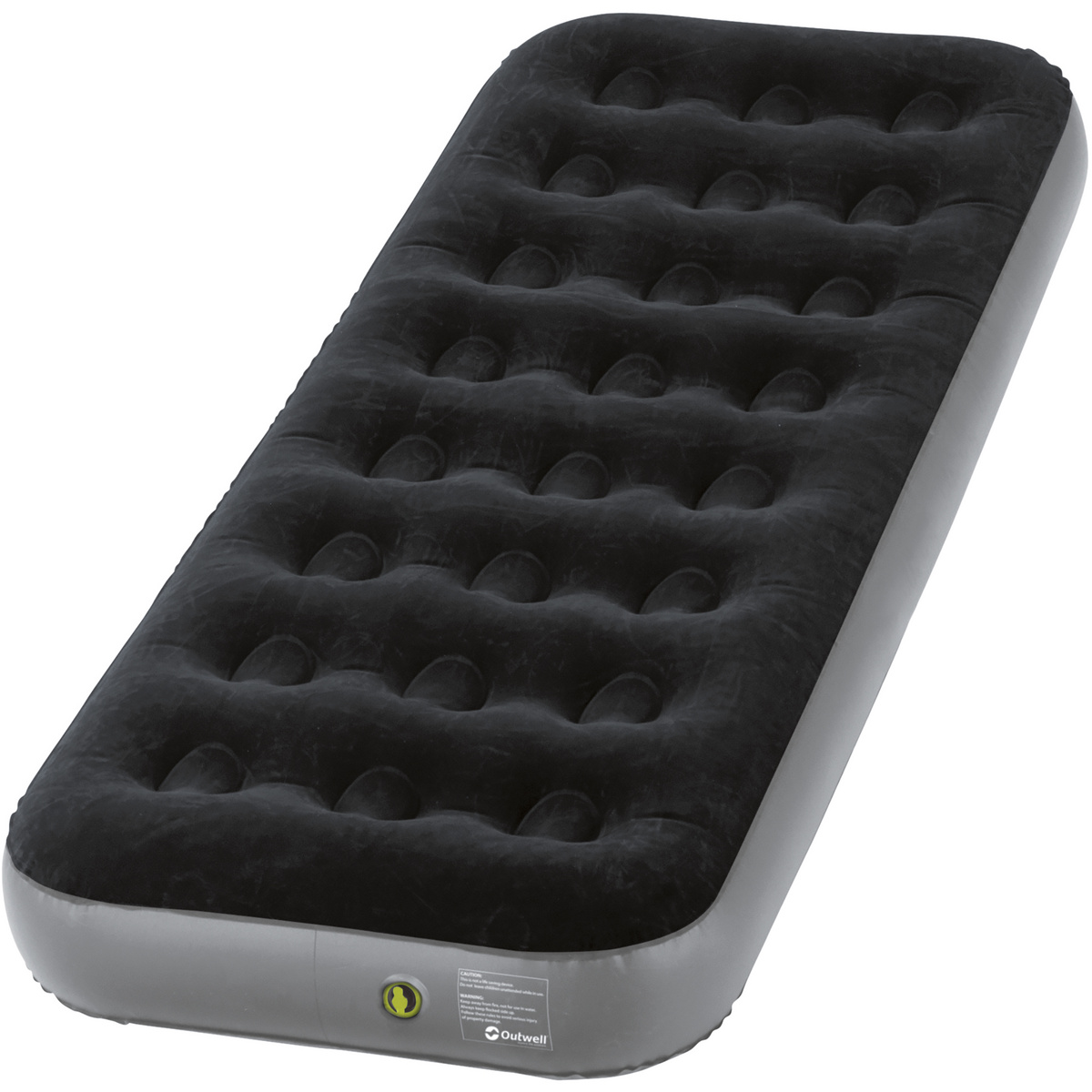 Outwell Classic Single Isomatte (Größe 185x70cm, schwarz)