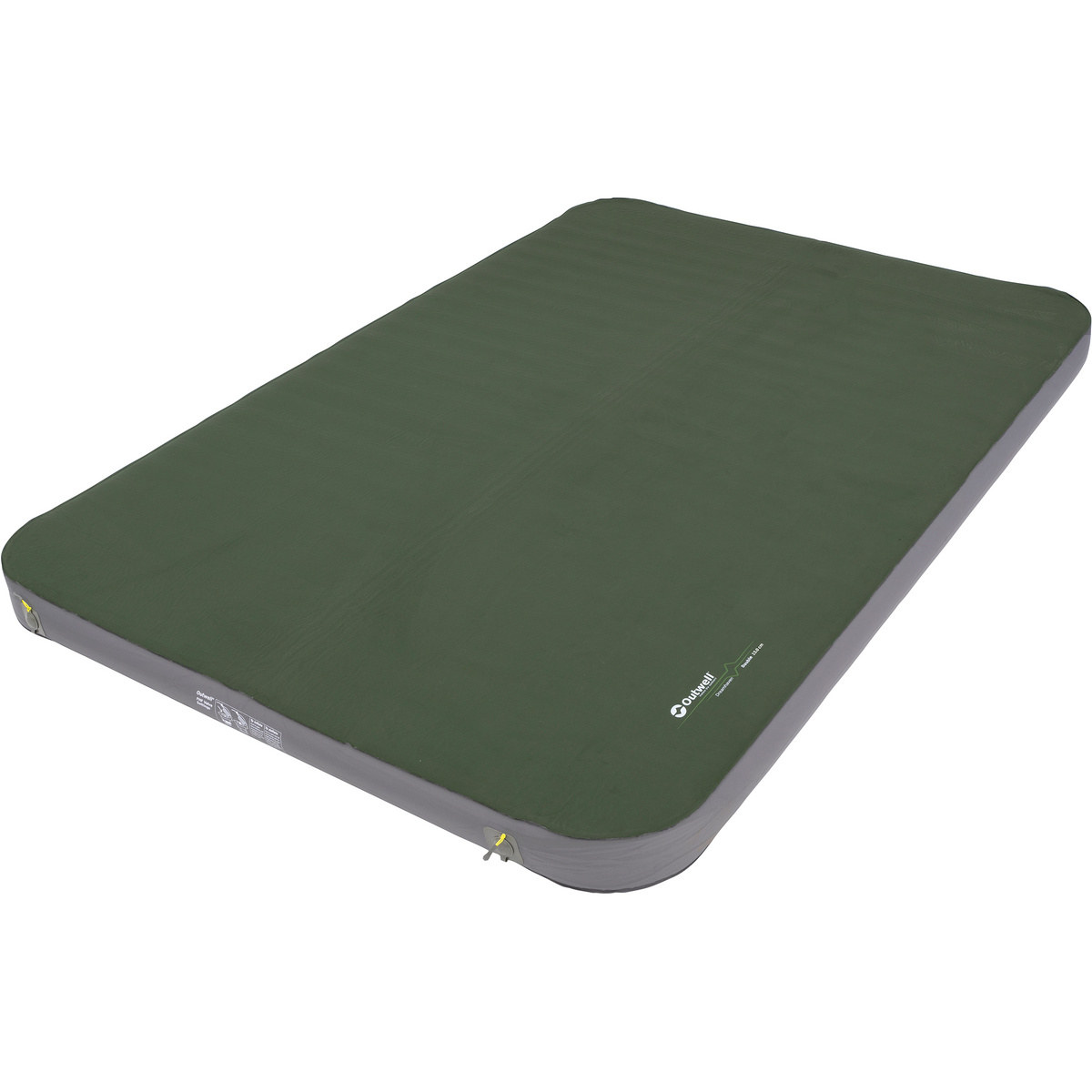 Outwell Materassino Dreamhaven Double 15.0 cm (Taglia 200x140cm, Verde)