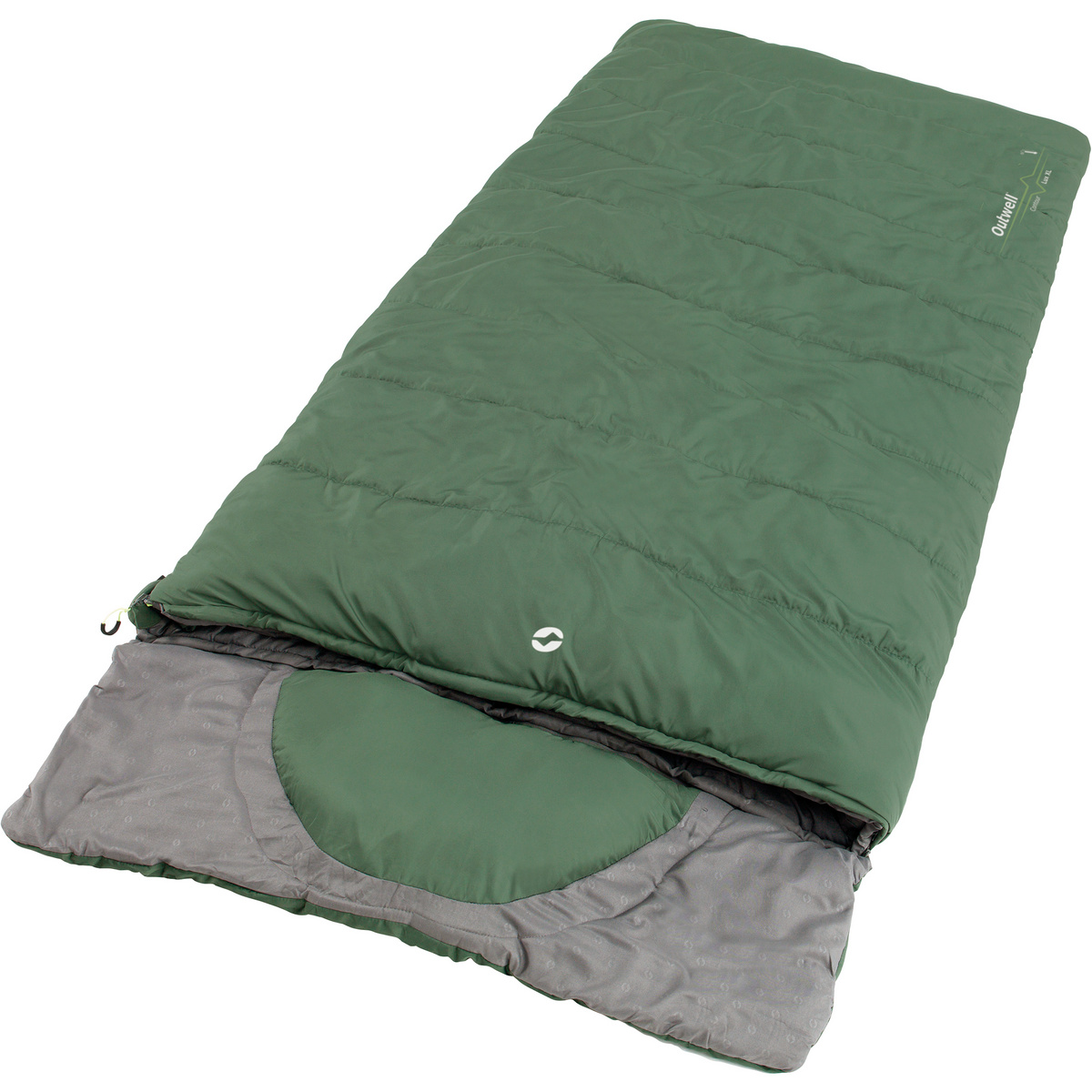 Outwell Contour Lux XL Schlafsack (Größe max. 200cm , gruen)