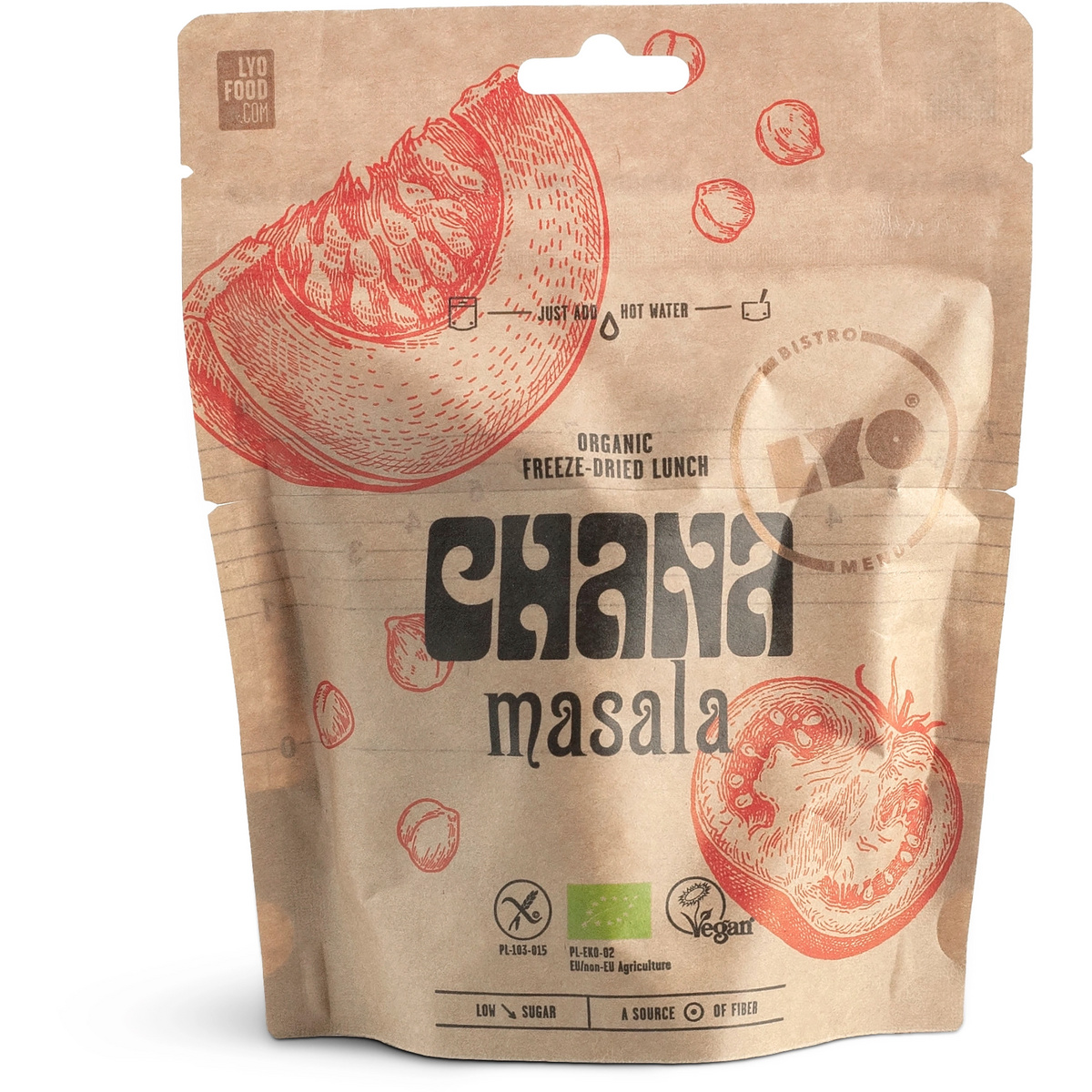 Image of Lyofood Organic Chana Masala Bistro