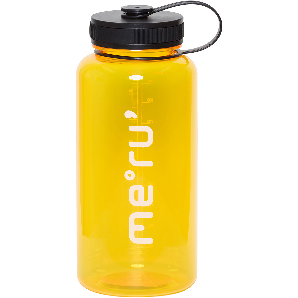 Meru Gourde Tritan Wide (taille 1L, Jaune)