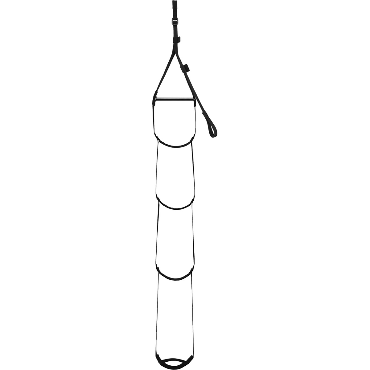 Edelrid Escabeau Aid Climber (taille 100CM, Noir)