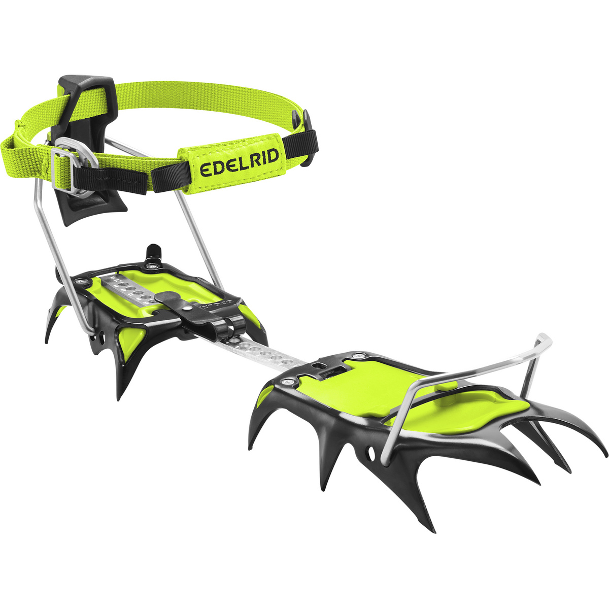 Edelrid Ramponi Shark Auto (Taglia One Size, Verde)