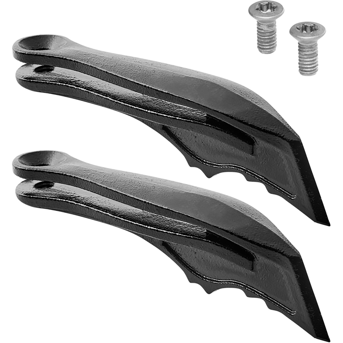 Edelrid Short Front Ersatzzacken (Größe One Size, schwarz)