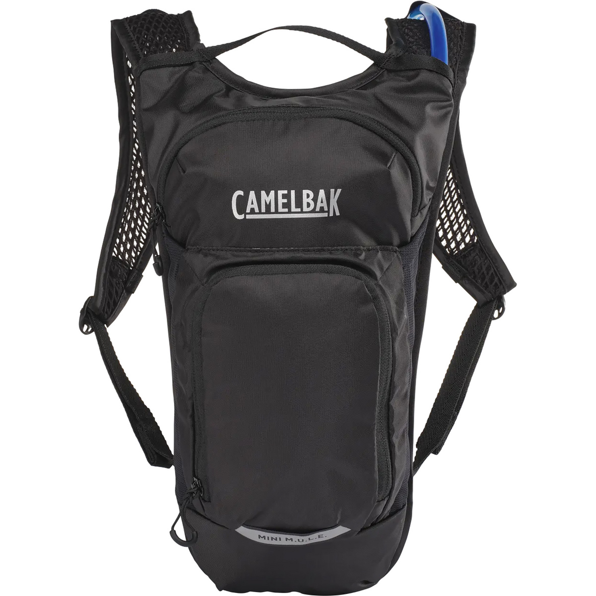 Camelbak Kinder Mini M.U.L.E. Rucksack (Größe 1.5L+1.5L Reservoir, schwarz)
