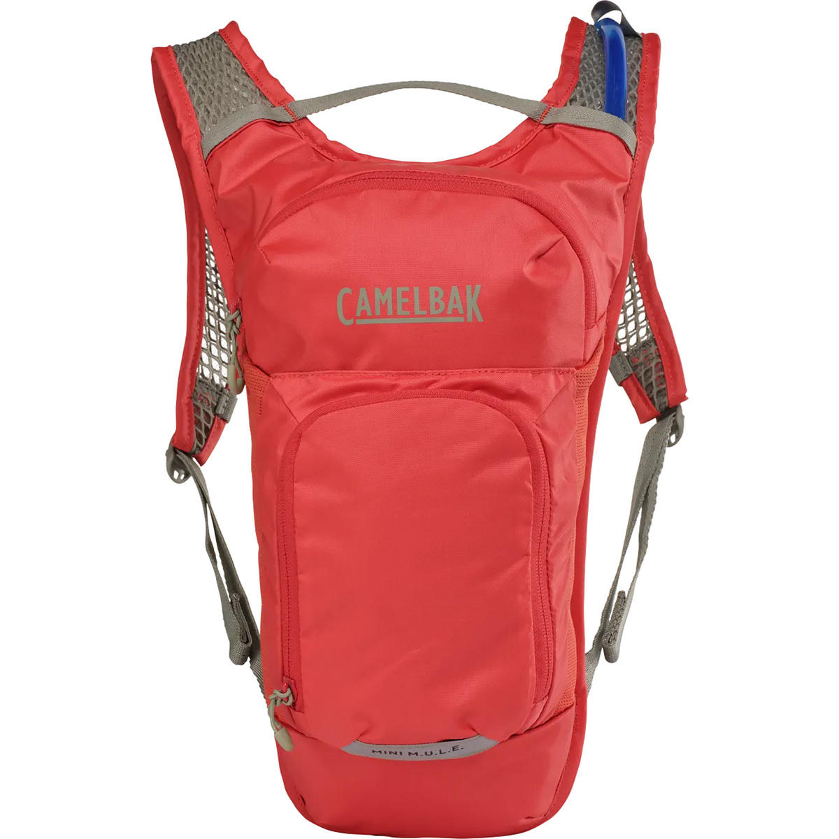 Camelbak Kinder Mini M.U.L.E. Rucksack (Größe 1.5L+1.5L Reservoir, rot)