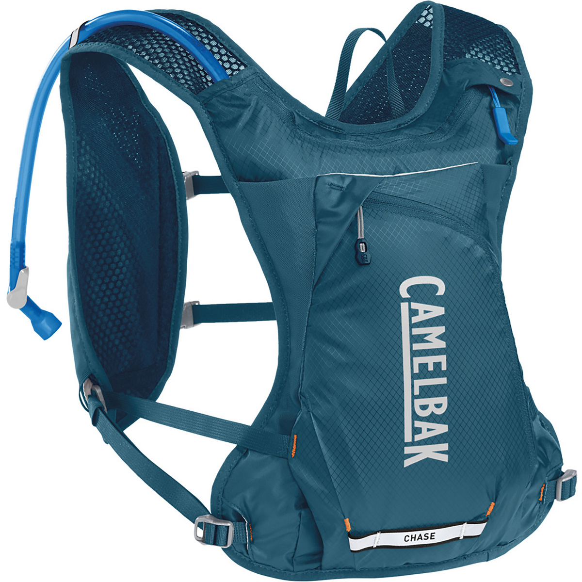 Camelbak Herren Chase Race 4 Trinkweste (Größe 2.5L+1.5L, blau)