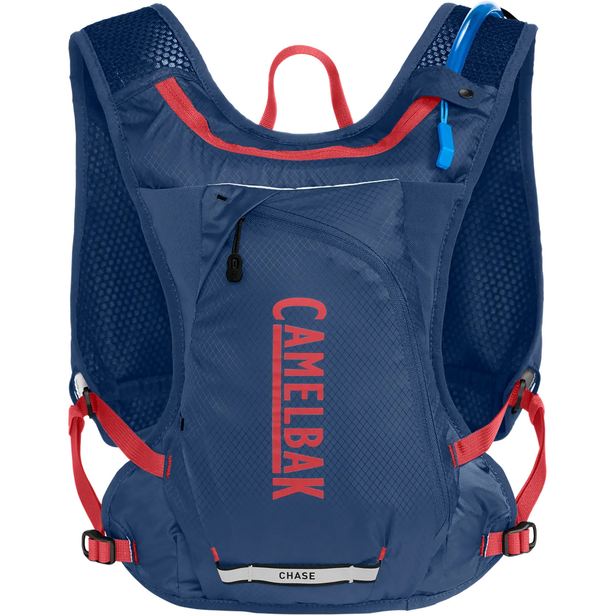 Camelbak Herren Chase Race 4 Trinkweste (Größe 2.5L+1.5L Reservoir, blau)