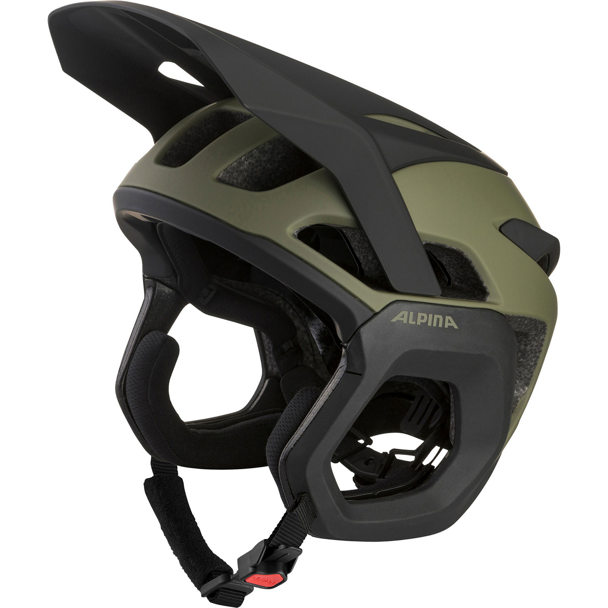 Alpina Casco da bici Root MIPS (Taglia 52-57CM, Verde oliva)