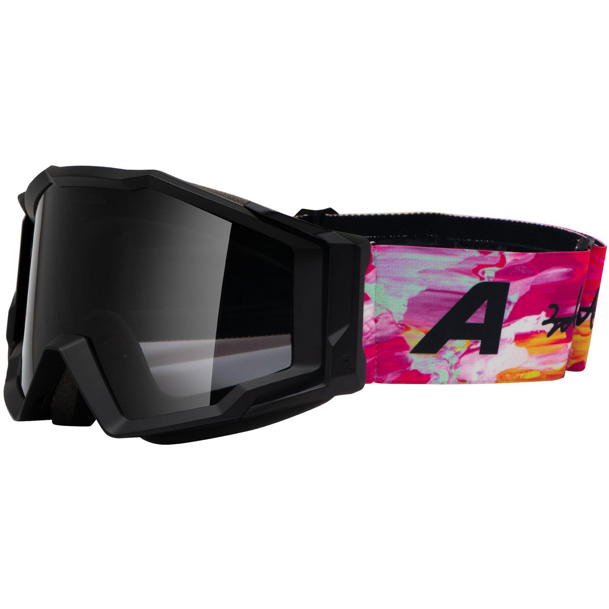 Alpina Circus Bike Goggle (Größe ONE SIZE, pink)