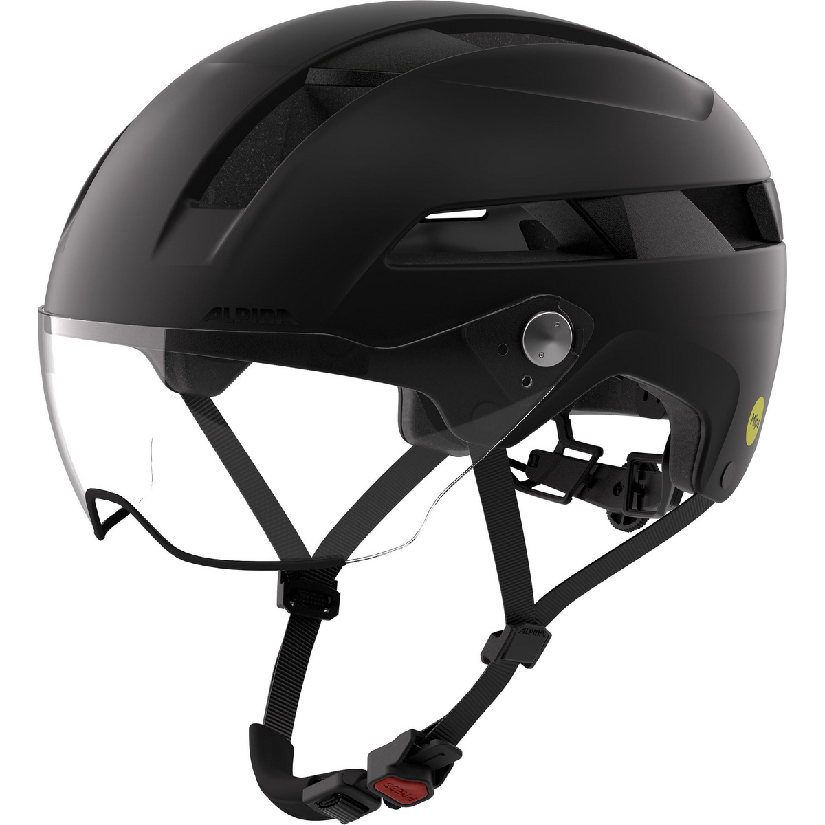 Alpina Bloom Visor MIPS Fahrradhelm (Größe 59-61CM, schwarz)