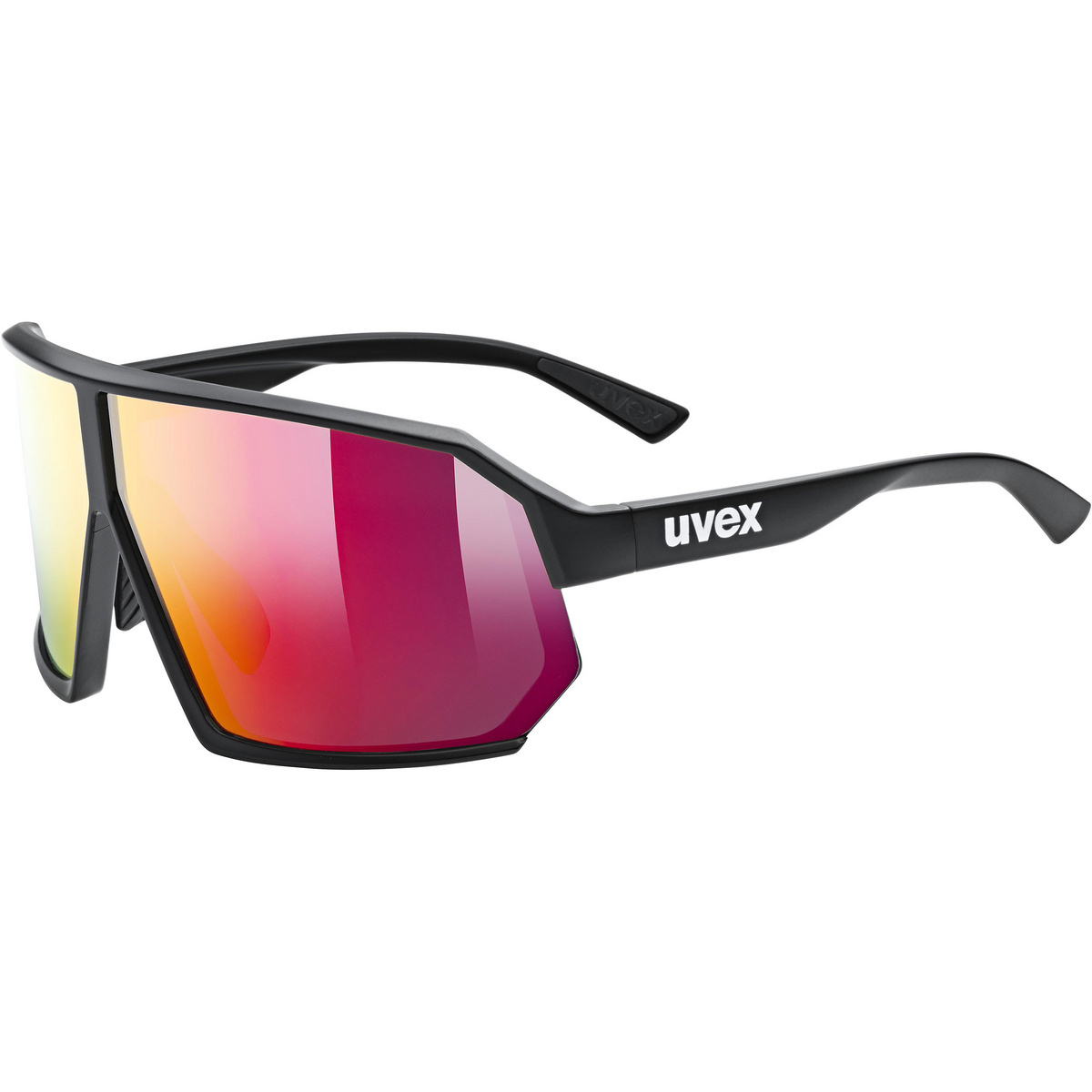 Uvex Sportstyle 237 2 Sportbrille (Größe ONE SIZE, schwarz)