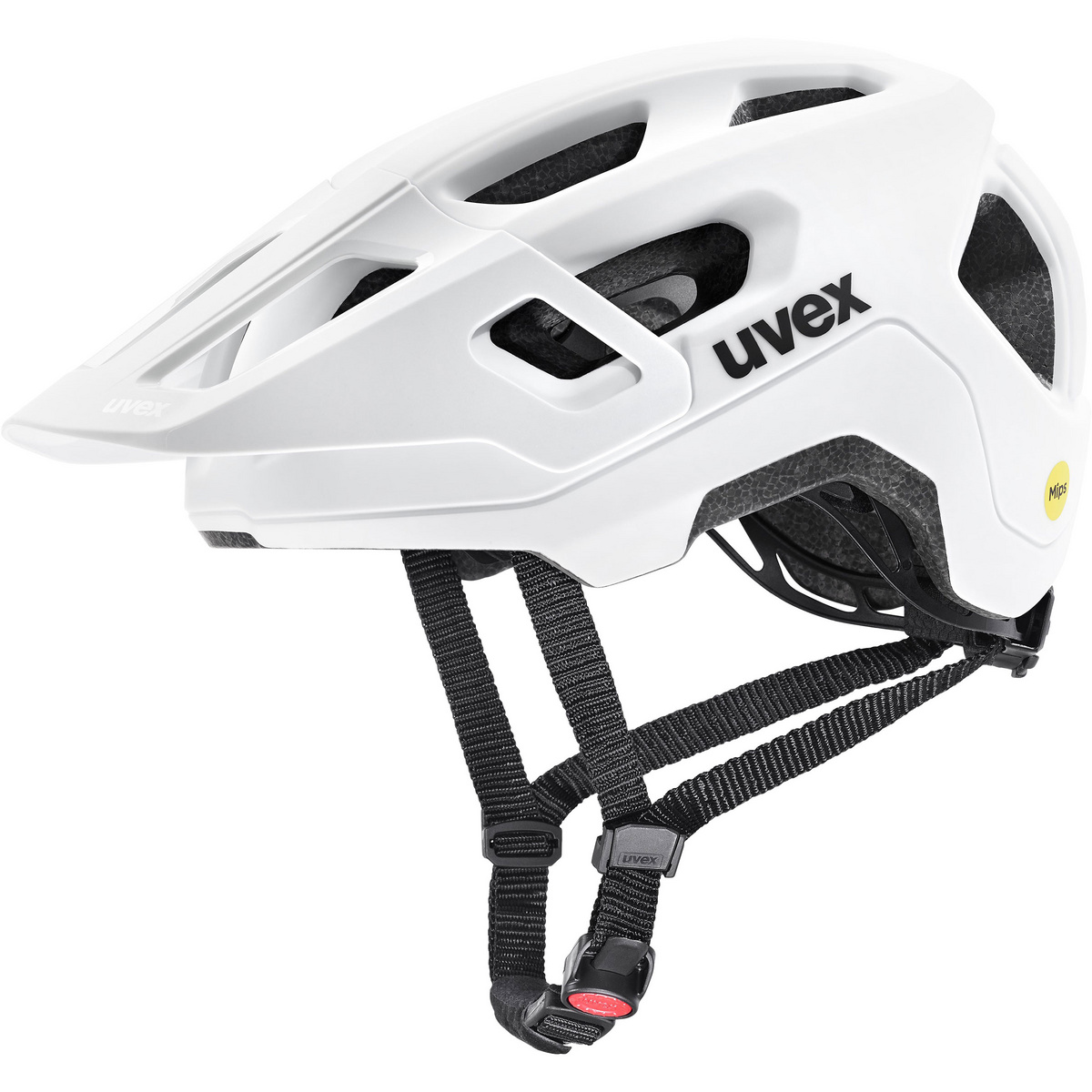 Uvex Kinder React MIPS Fahrradhelm (Größe 52-56CM, weiss)