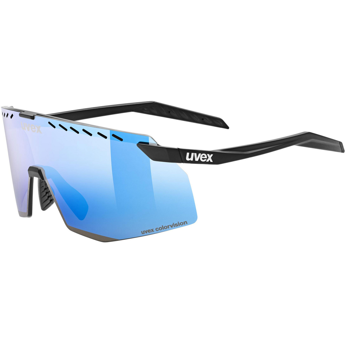 Uvex Pace Stage CV 3 Sportbrille (Größe One Size, schwarz)