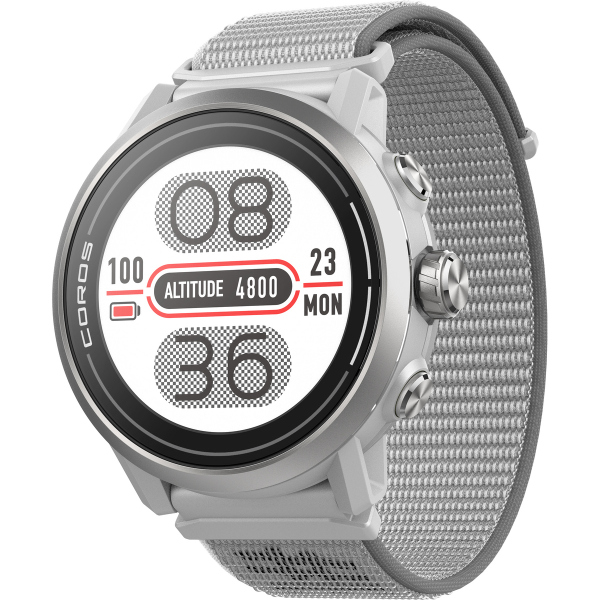 Coros Apex 2 GPS Uhr (Größe One Size, grau)