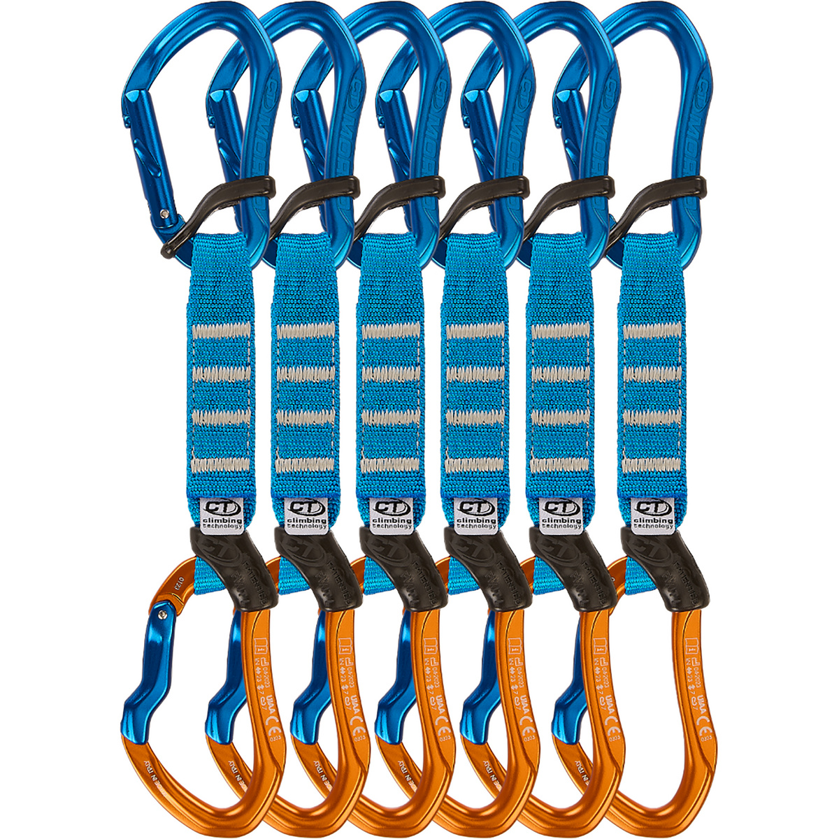 Image of Climbing Technology Rinvii Morfo UL Pro Express Set 6 confezioni