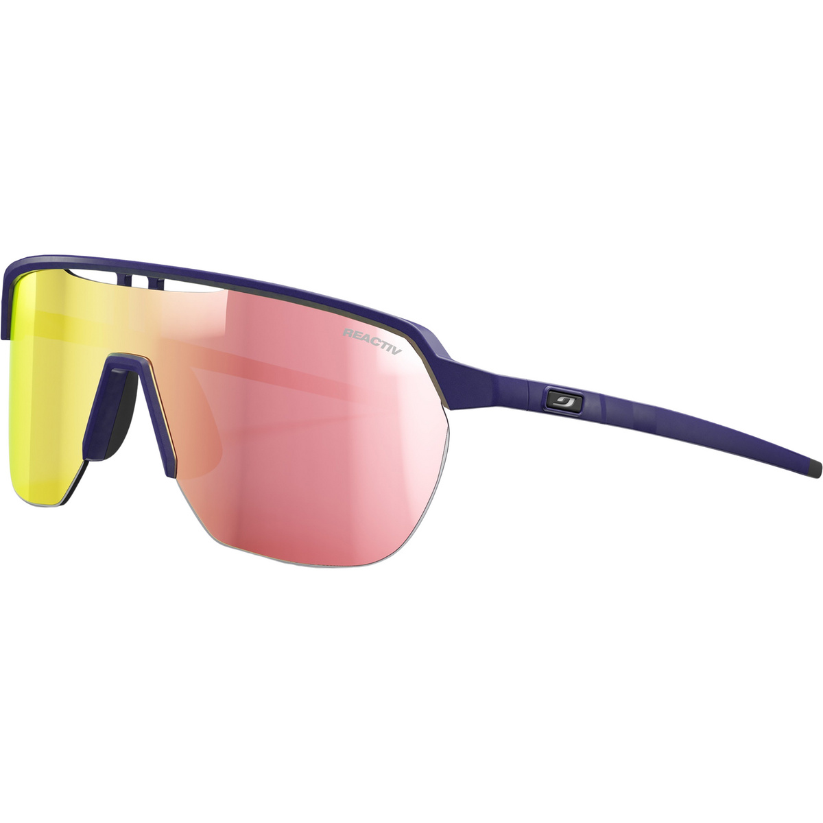 Julbo Frequency Reactiv 1-3 LA Sportbrille (Größe M, lila)