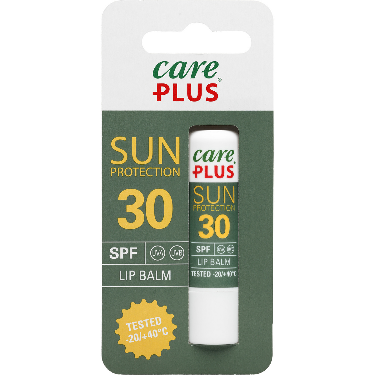 Care Plus Rouge à lèvres Sun Protection SPF 30 (taille 4,8g, Blanc)
