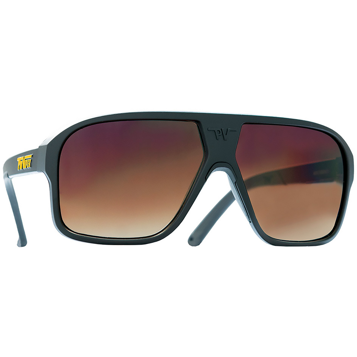 Pit Viper The Flight Optics Sonnenbrille (Größe REGULAR, schwarz)