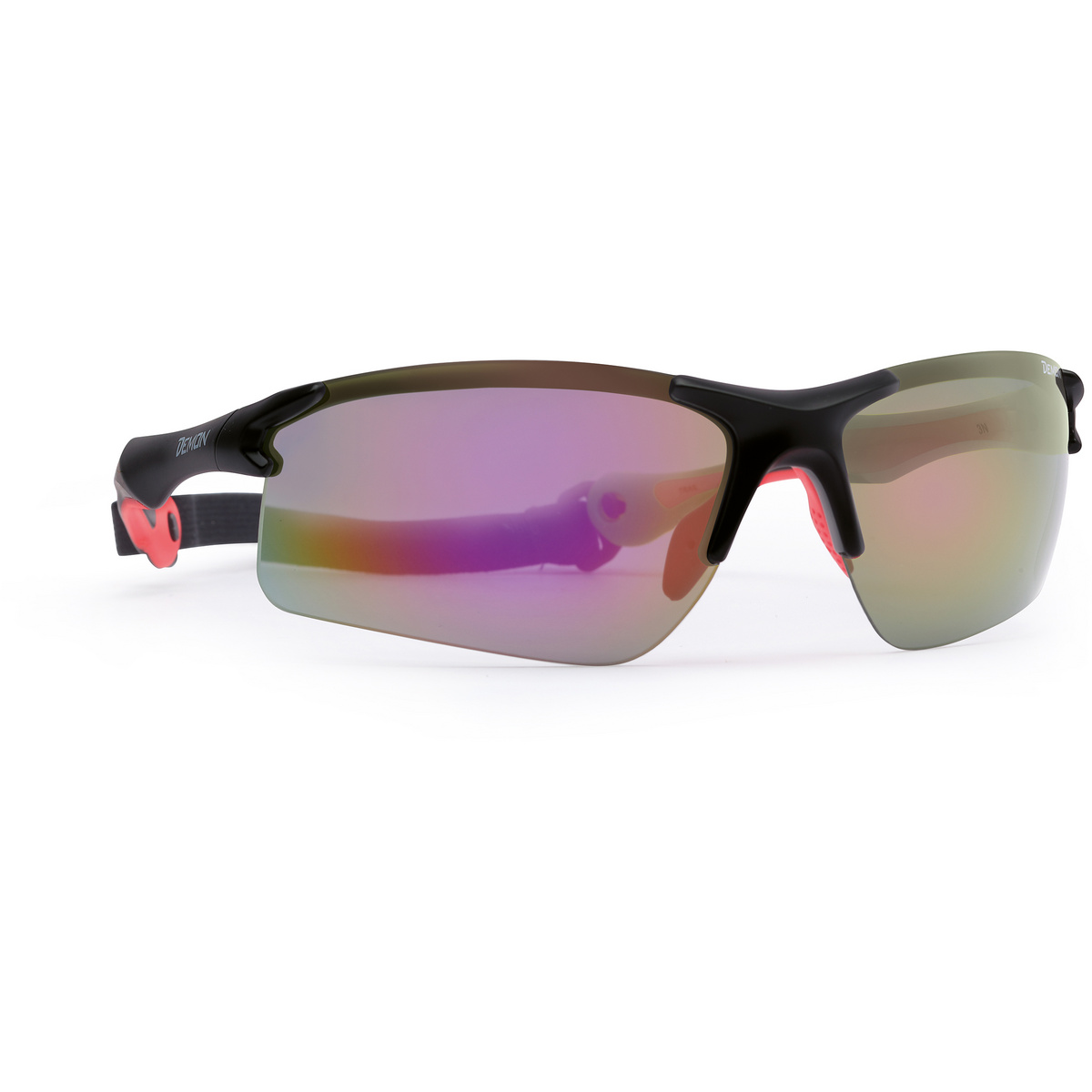 Demon Occhiali sportivi Trail (Taglia One Size, Nero)