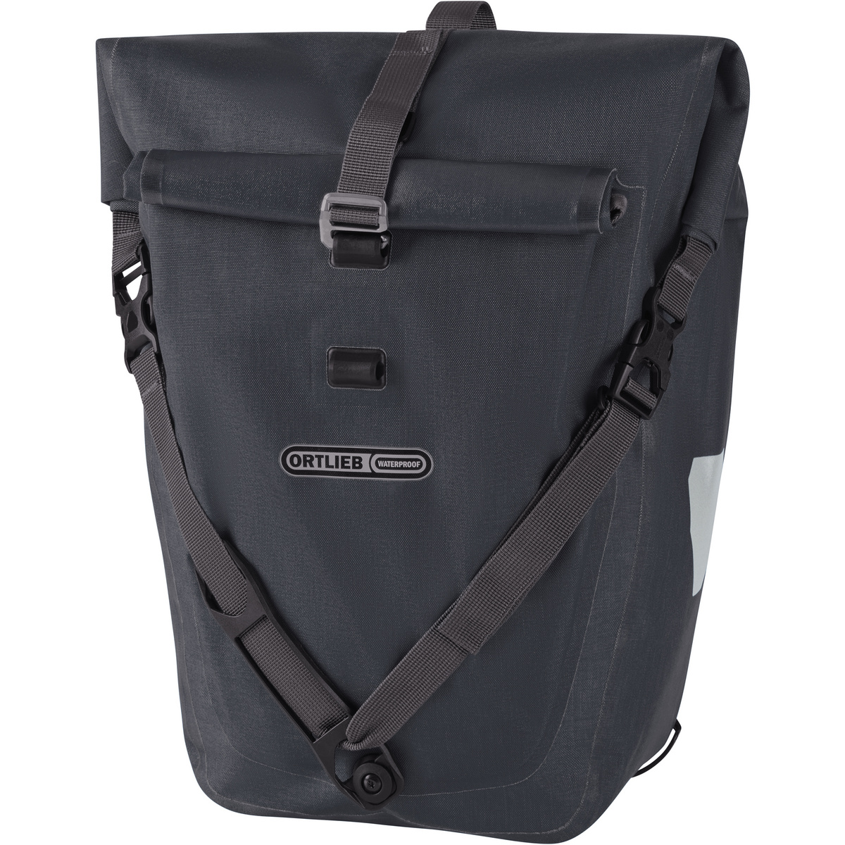 Ortlieb Back-Roller Plus QL2.1 Single Fahrradtasche (Größe 20L, schwarz)