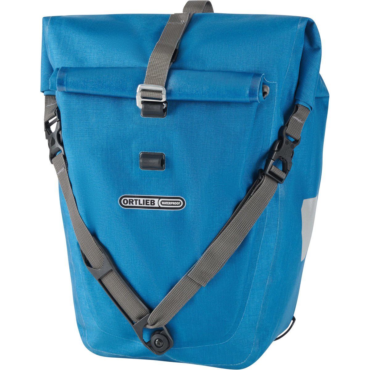 Ortlieb Back-Roller Plus QL2.1 Single Fahrradtasche (Größe 20L, blau)