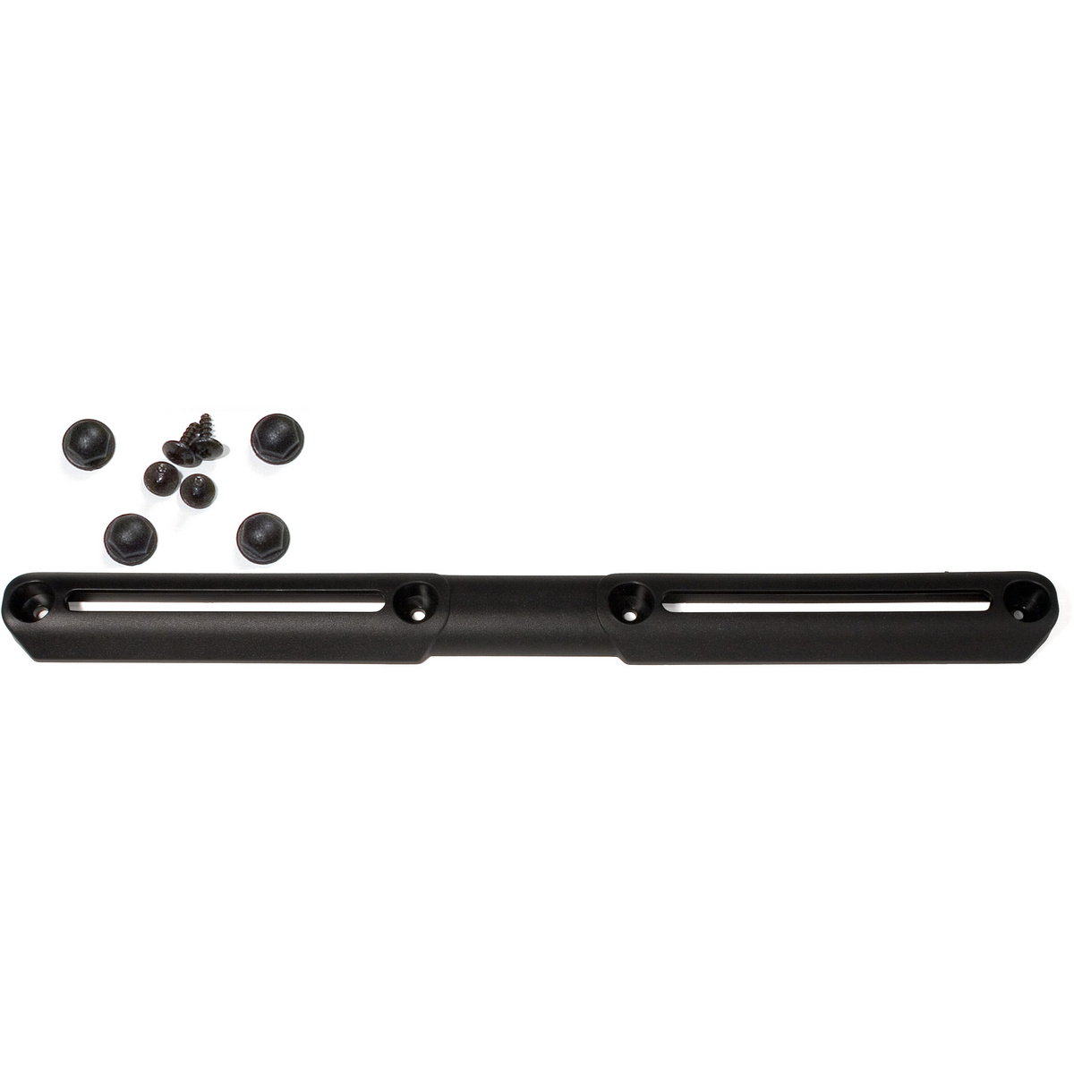 Ortlieb Guida lunga QL1 con viti (Taglia LONG, Nero)