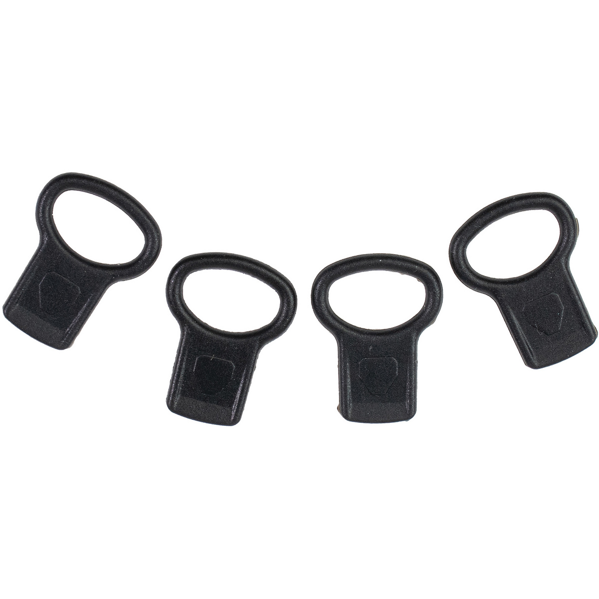 Ortlieb Gomme di serraggio Mudguard (Taglia ONE SIZE, Nero)