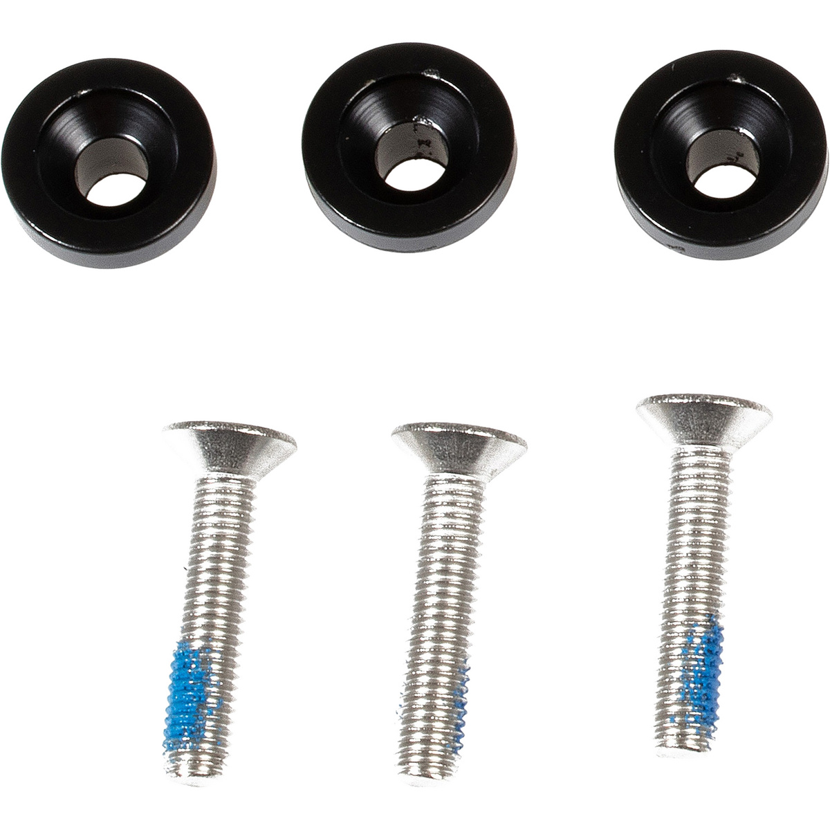 Ortlieb Rack Three Boutons d'arrêt (taille ONE SIZE, Noir)