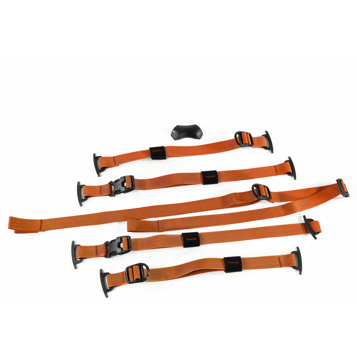 Ortlieb Atrack Compression-Straps (Größe ONE SIZE, orange)