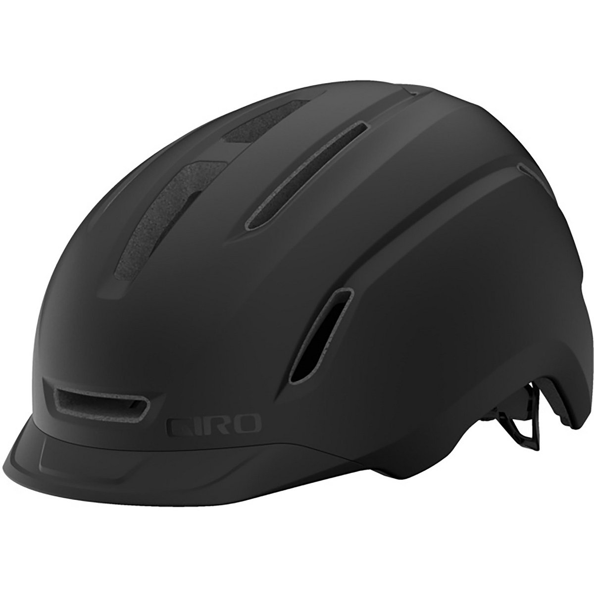 Giro Caden II LED Fahrradhelm (Größe 55-59CM, schwarz)