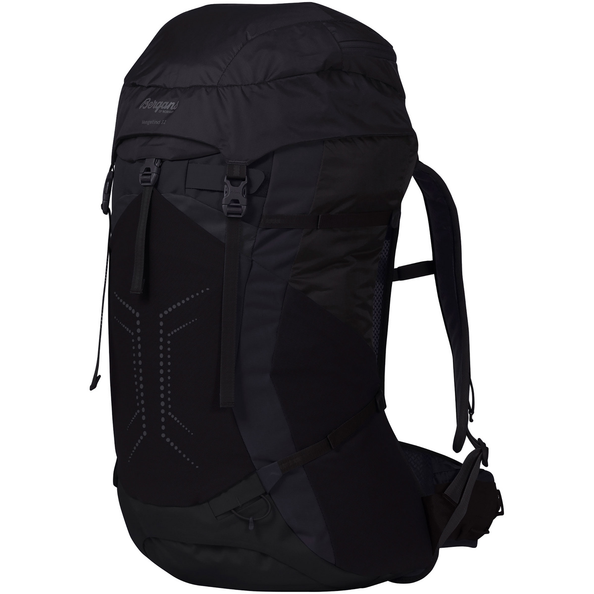 Bergans Zaino Vengetind 32 (Taglia 32L, Nero)
