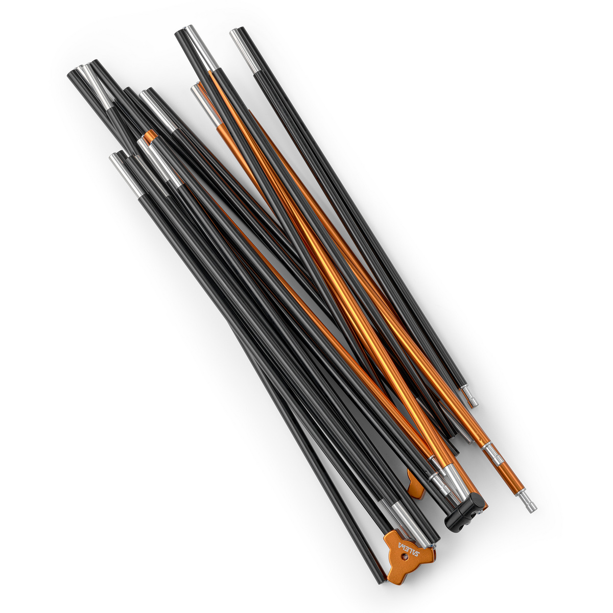 Salewa Puez 2P Pole Set (Größe One Size, schwarz)