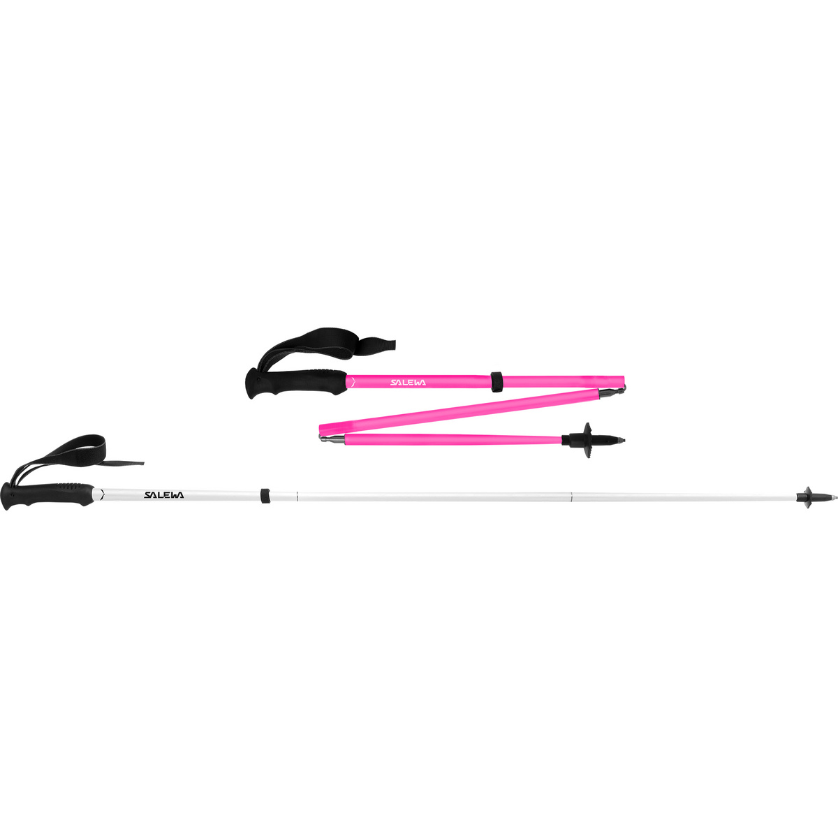 Salewa Pedroc Carbonium Wanderstöcke (Größe 115CM, pink)
