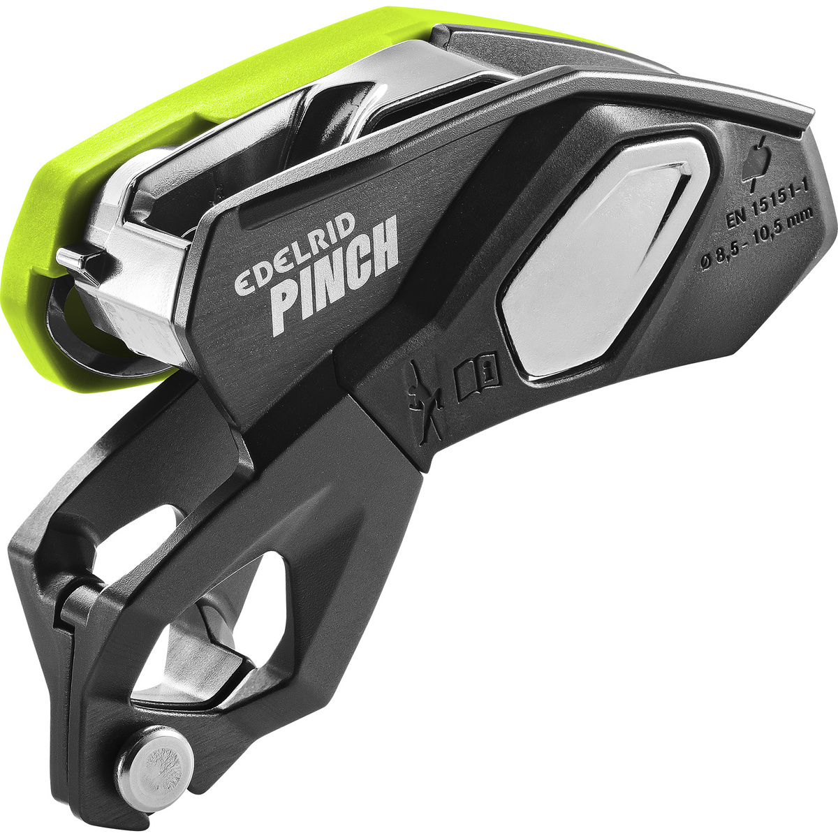 Edelrid Pinch Sicherungsgerät (Größe One Size, grau)