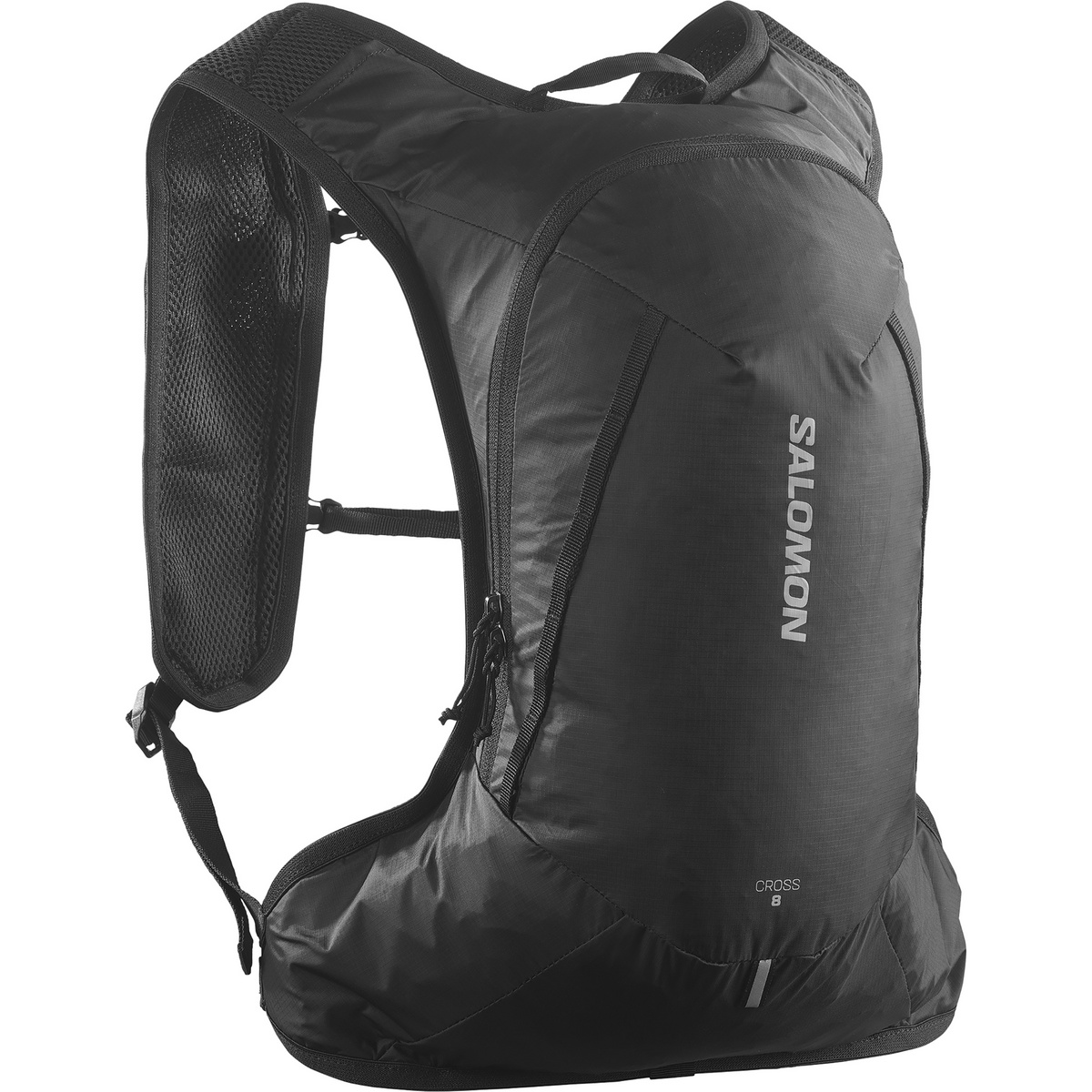Salomon Sac à dos Cross 8 (taille 8L, Noir)