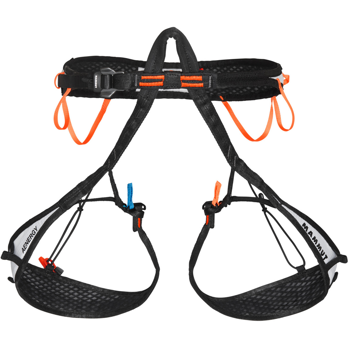 Mammut Imbracatura da trekking Aenergy (Taglia M | 80-90CM, Nero)