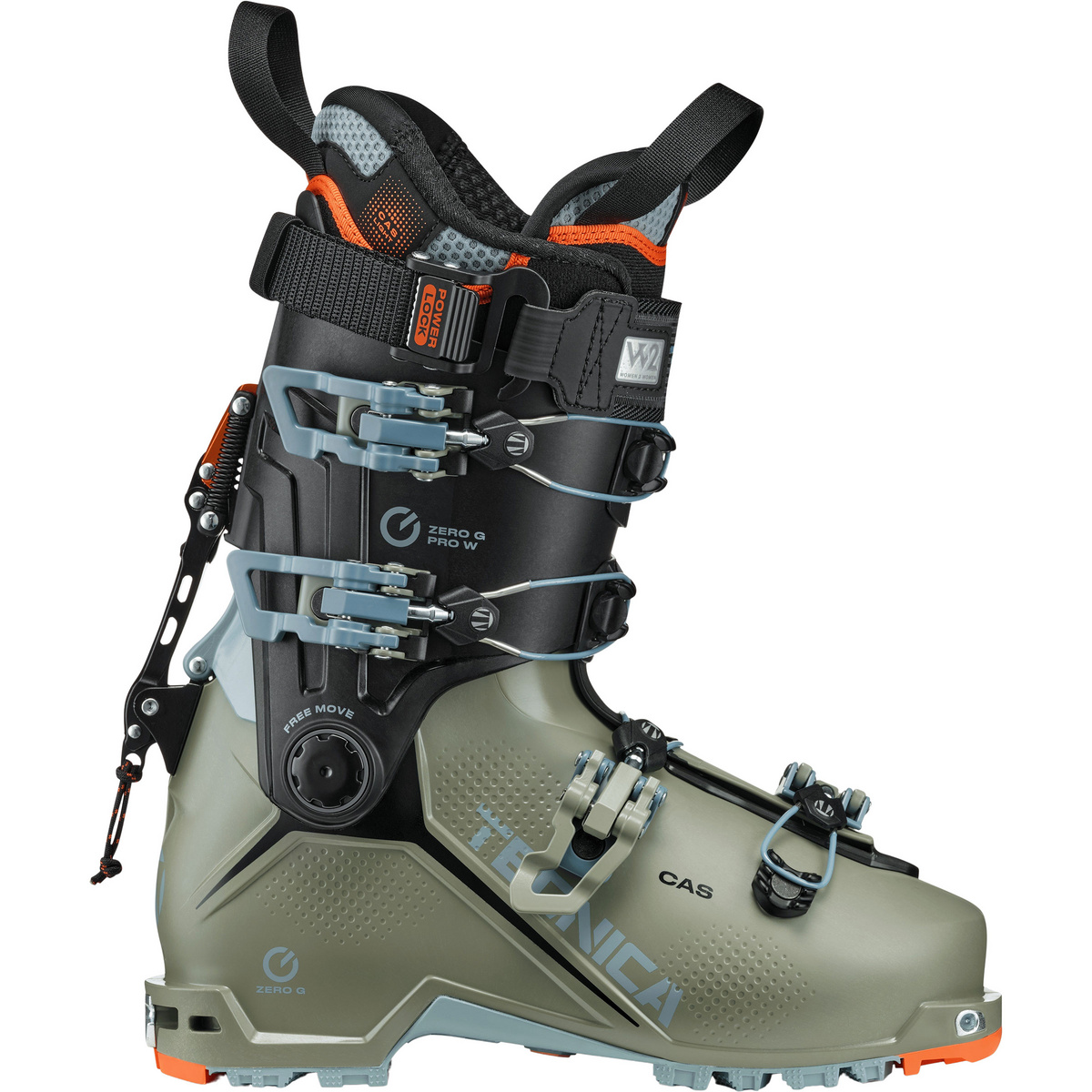 Tecnica Donna Scarponi da sci alpinismo Zero G Tour Pro (Taglia 42, Verde)